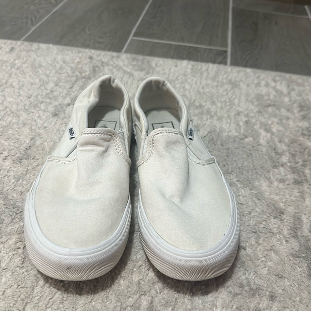 Vans white color